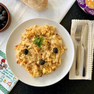 Bacalhau com natas